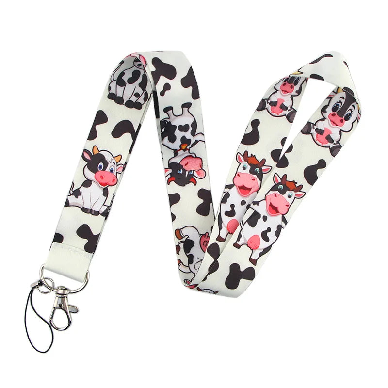 100 Designs Cute Art Lanyard for Keys Chain Badge Holder ID Credit Card Pass Hang Rope Lariat Mobile Phone Charm Accessories
