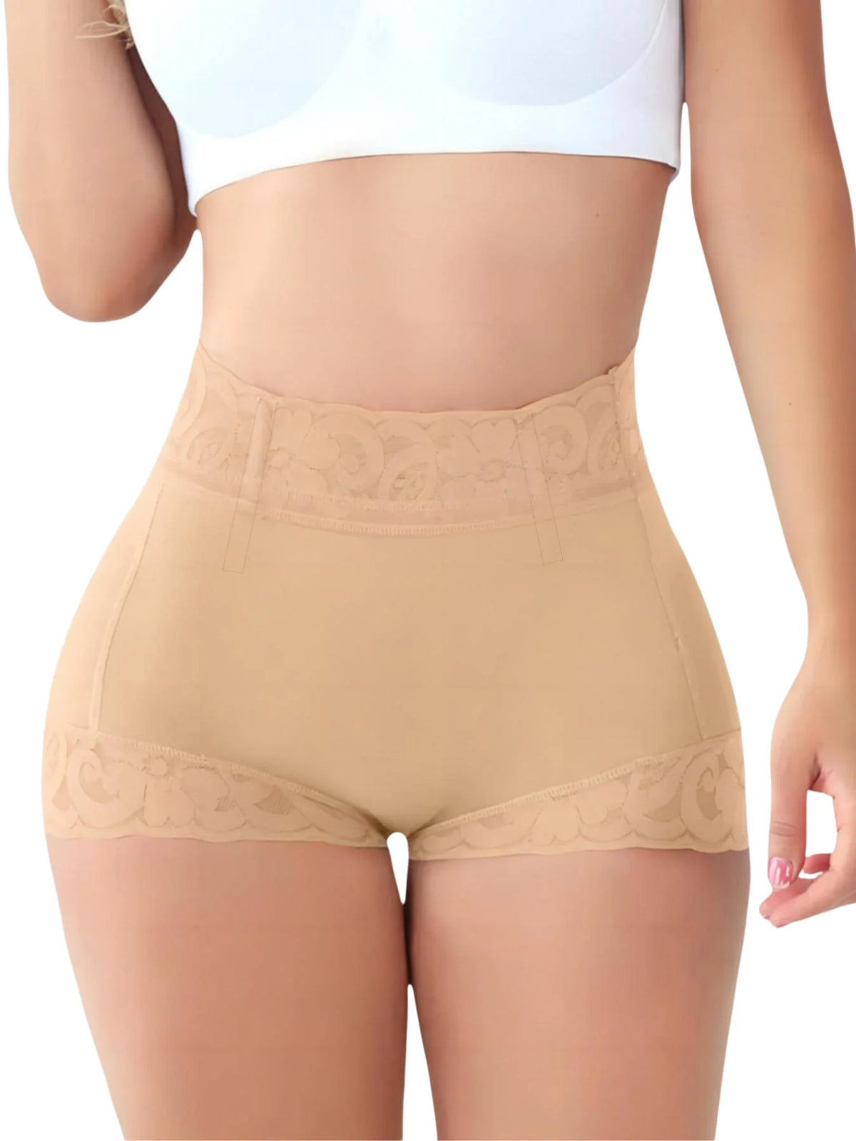 Women's Shapewear Shorts No Show Comfortable Butt Lifting And Tummy Control Invisible Underwear for Slimming Effect