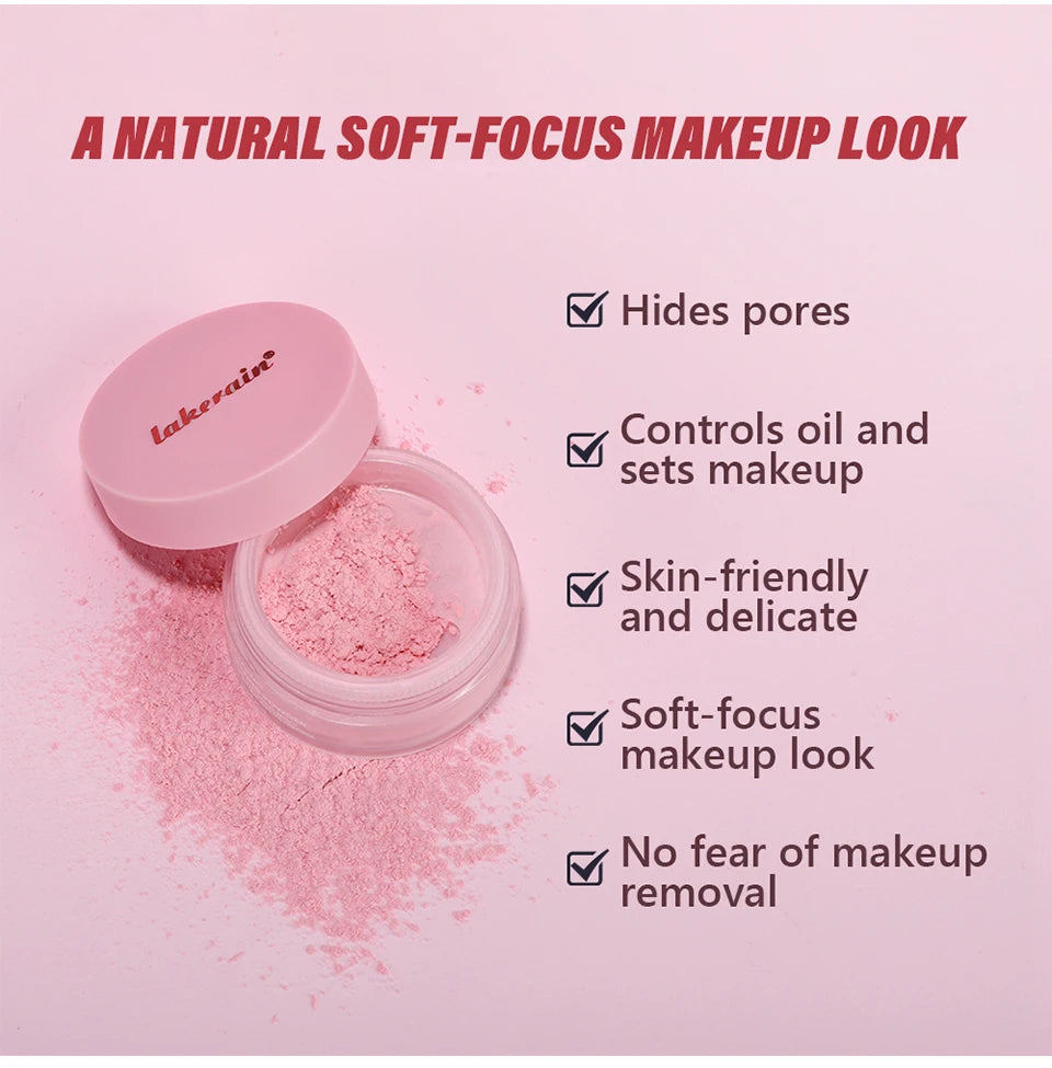 Makeup Fixation Setting Powder Ultimate Blurring Effect Soft Matte Oil Control Pore Modification Perfect Finish All Day Wear