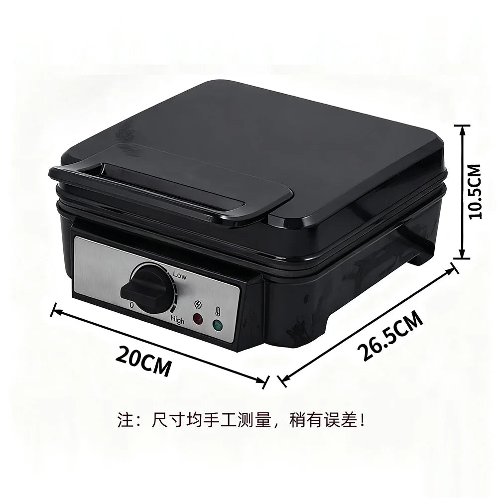 2026 Household multi-functional toaster for making waffles, pancakes, and breakfast bread. Electric and suitable for home use