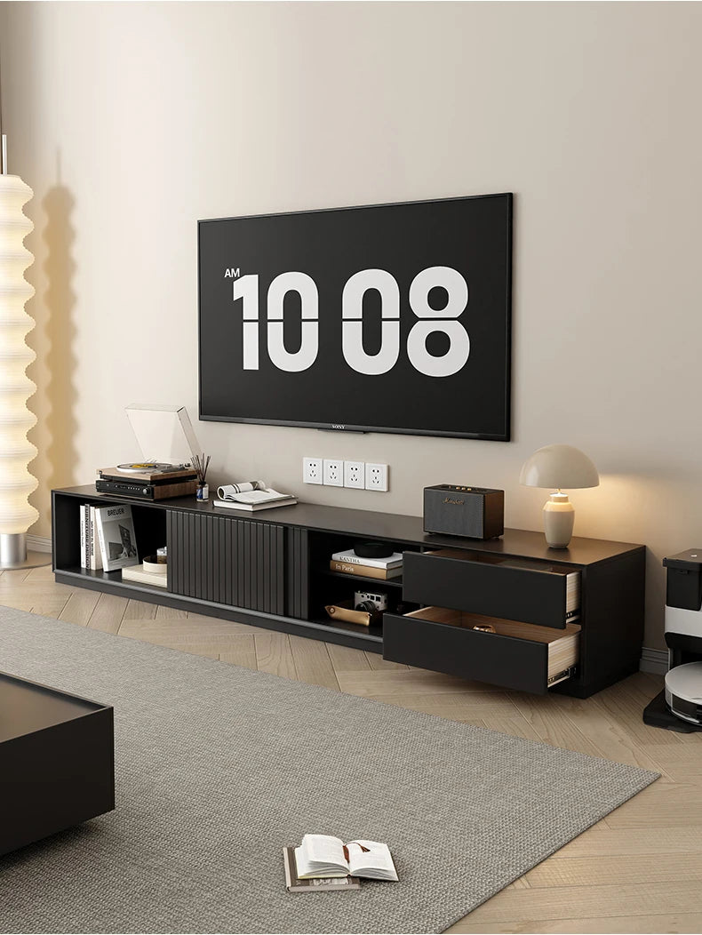 Modern Minimalist Tv Stand Aesthetic Premium Drawers Storage Tv Stand Luxury Glamour Mueble De Sala Modernos Home Furniture