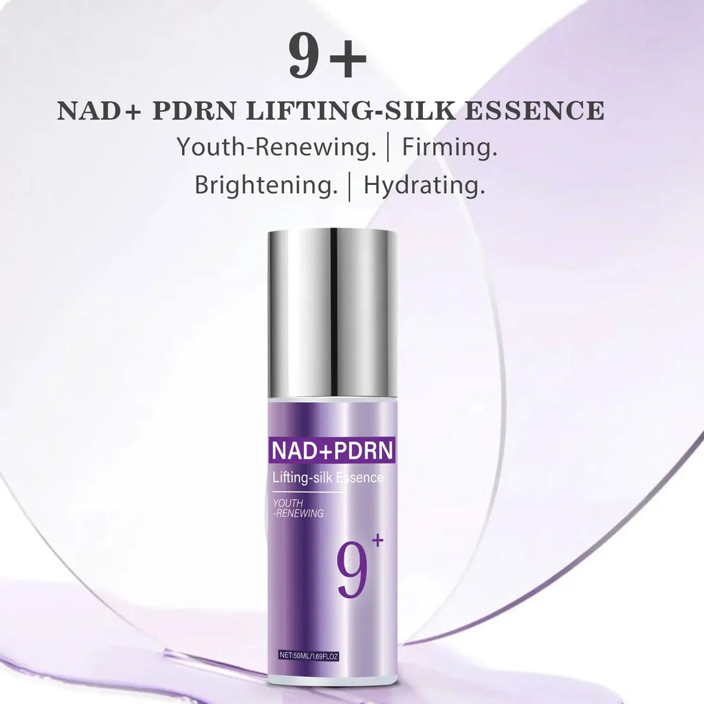 9+ NAD+ PDRN Lifting-sil Essence for Women Firming Fade Fine Lines NAD+ Serum Toner for Brightening Skin 50ML Skin Care Products