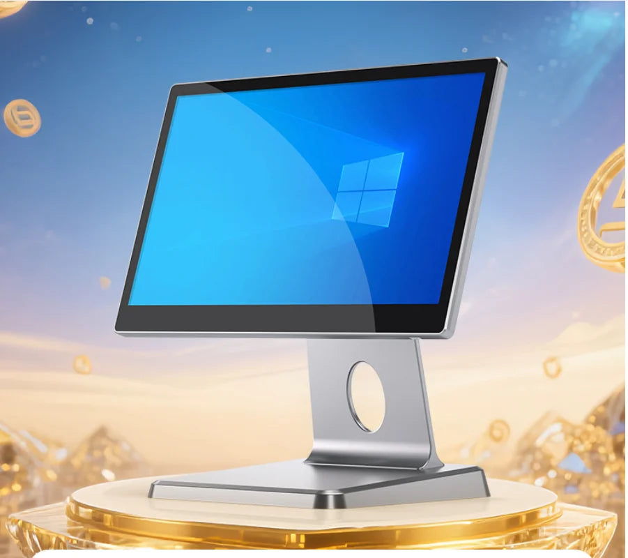 2026 New Product -15.6 Inch Single Screen Window POS System, Desktop Cash Register CPU 4th Gen I5 4G RAM 8GB SSD 256GB