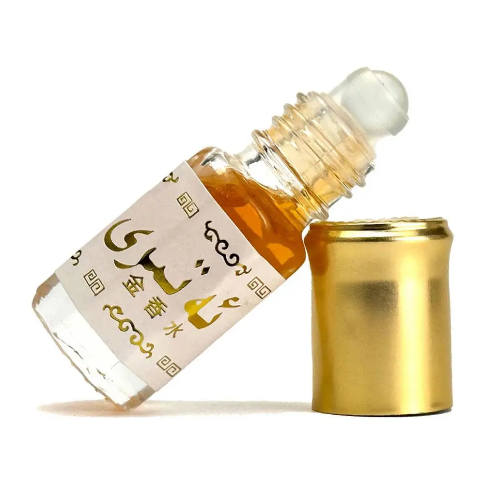 Mini Portable Middle East Arab Exotic Eau De Toilette 1/3/5pcs 3ml Milky Fragrance Floral Scent Lasting Date Golden Ball Parfum