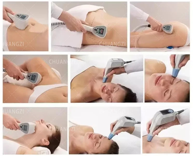 Salon-Grade Portable NEO Ultra 360 Slimming Machine 2 Handles Ultrasonic Fat Reducing Cellulite Wrinkle Removal Face Lift Devic