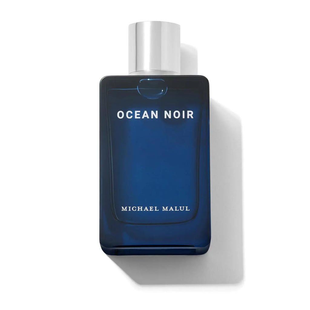 Michael Malul Eau de Parfum's Ocean Noir, 100ml, a refreshing ocean scent with a woody base, clean and versatile, suitable for daily wear