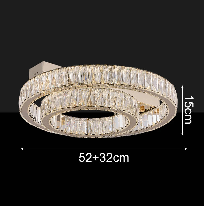 Nordic home decoration salon bedroom decor smart led lamp lights for room dimmable Ceiling light lamparas indoor lighting