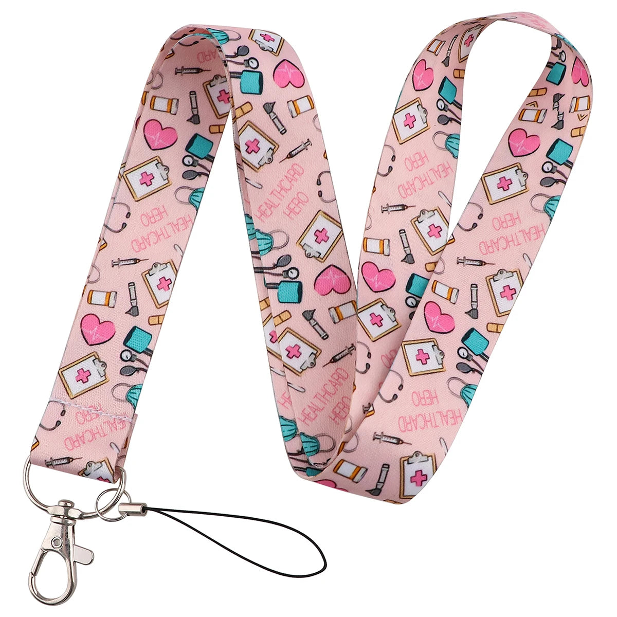 100 Designs Cute Art Lanyard for Keys Chain Badge Holder ID Credit Card Pass Hang Rope Lariat Mobile Phone Charm Accessories