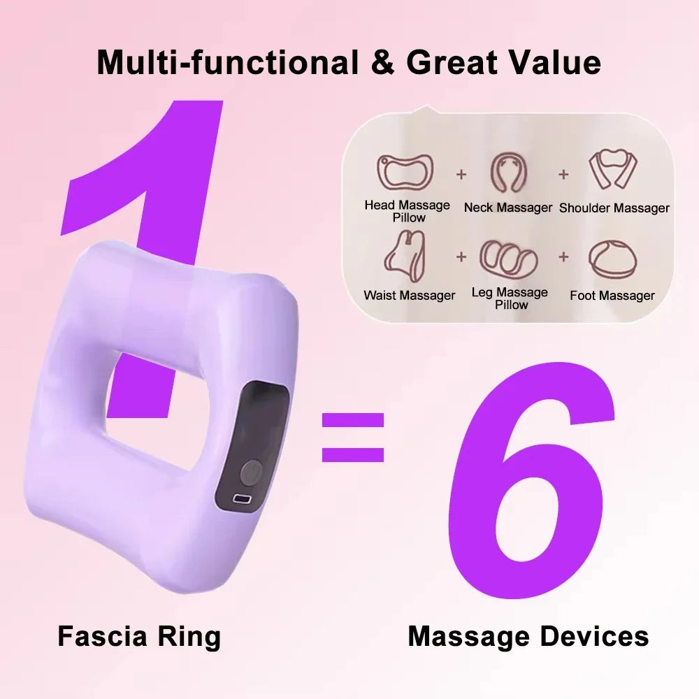 Rechargeable Body Slimming Machine Weight Loss Crazy Fat Burning Massage Fitness Belt Beauty Tool Constipation Fascia Ring