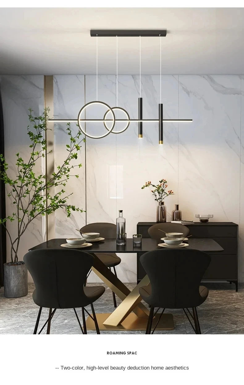 Modern Restaurant Pendant Lights LED Dining Tables Kitchens Ceiling Lights Modern Minimalist Hotels Bars Cafes Home Decor
