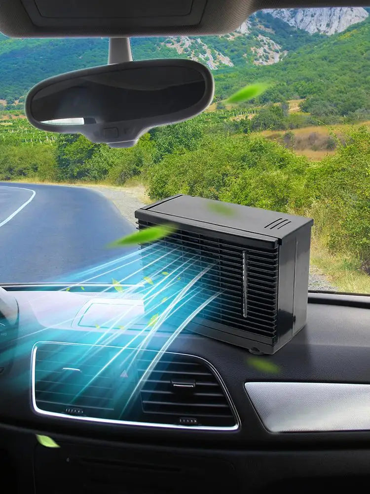 Portable Air Conditioners For Car Vehicle Air Conditioner 12V Fan With Cold Water Tank Suitable For Families And Cars