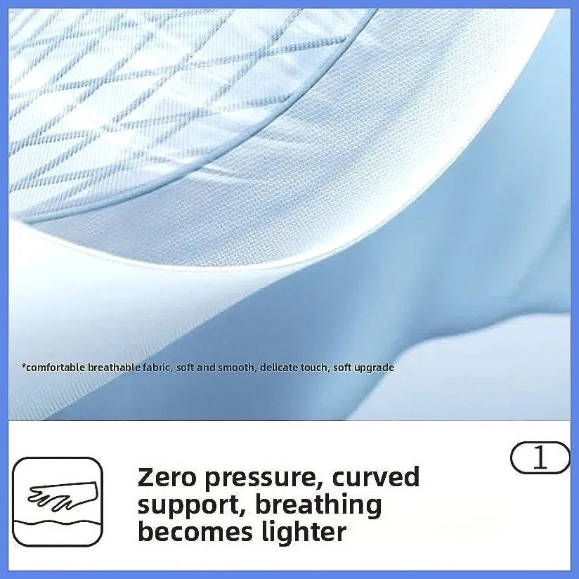Deep Sleep Memory Cotton Pillow, Ergonomic Cervical Spine Support Pillow for Neck Pain Relief, Comfortable Body