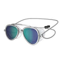 Vintage Fashionable Sun Protection Glasses Men Women Outdoor Travel Adjustable Drawstring Full Angle Silicone Surfing Glasses