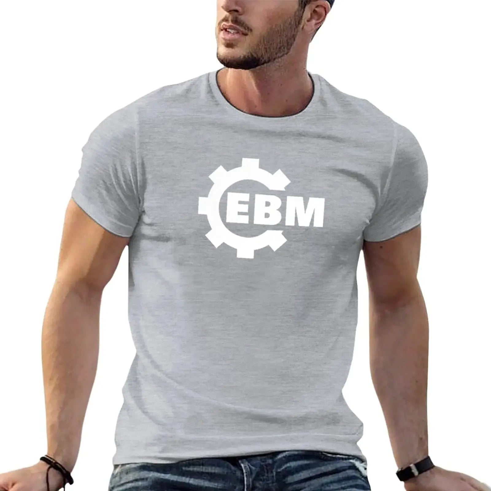 New EBM Techno Dark T-Shirt oversized t shirts graphic t shirts funny t shirts for men