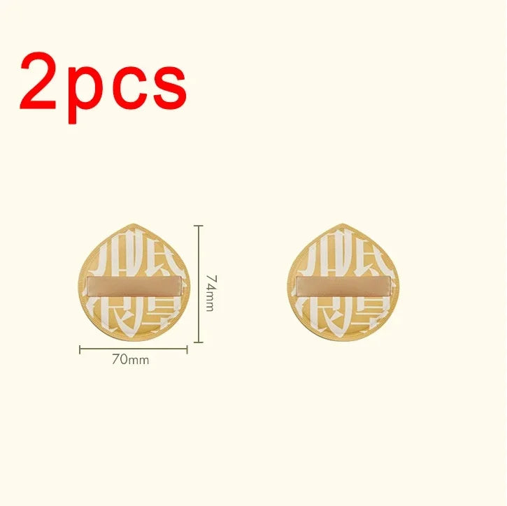 1-10pcs Super Thick Soft Makeup Puffs Large Cotton Velvet Powder Puff Liquid Foundation Sponge Cosmetics Tools Wet Dry Use Puff