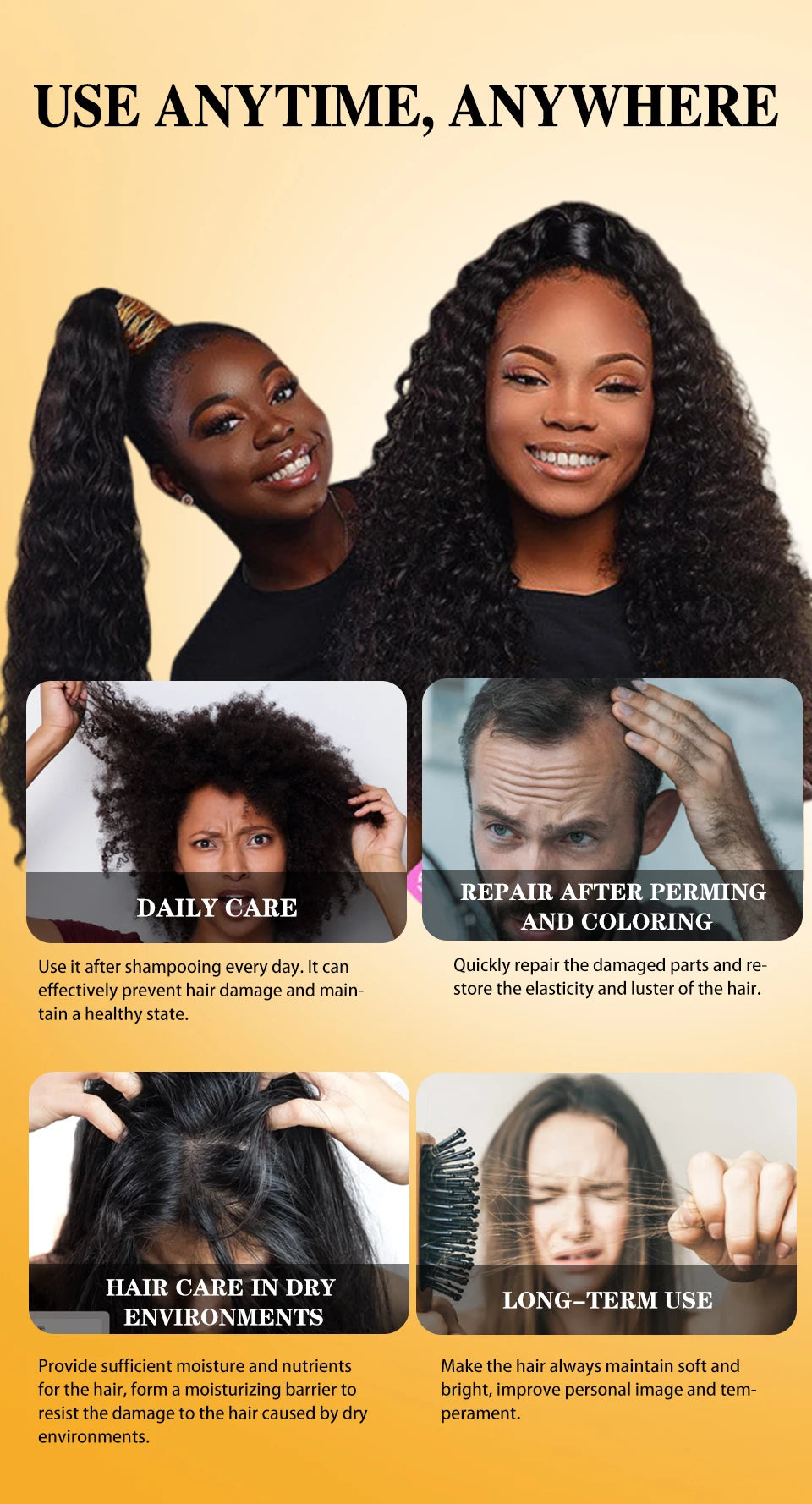 120g Batana Hair Mask Fast Hair Growth Oil Scalp Care Conditioner Batana Oil Anti Hair Loss Thicker Hair Serum Nourish Hair Root