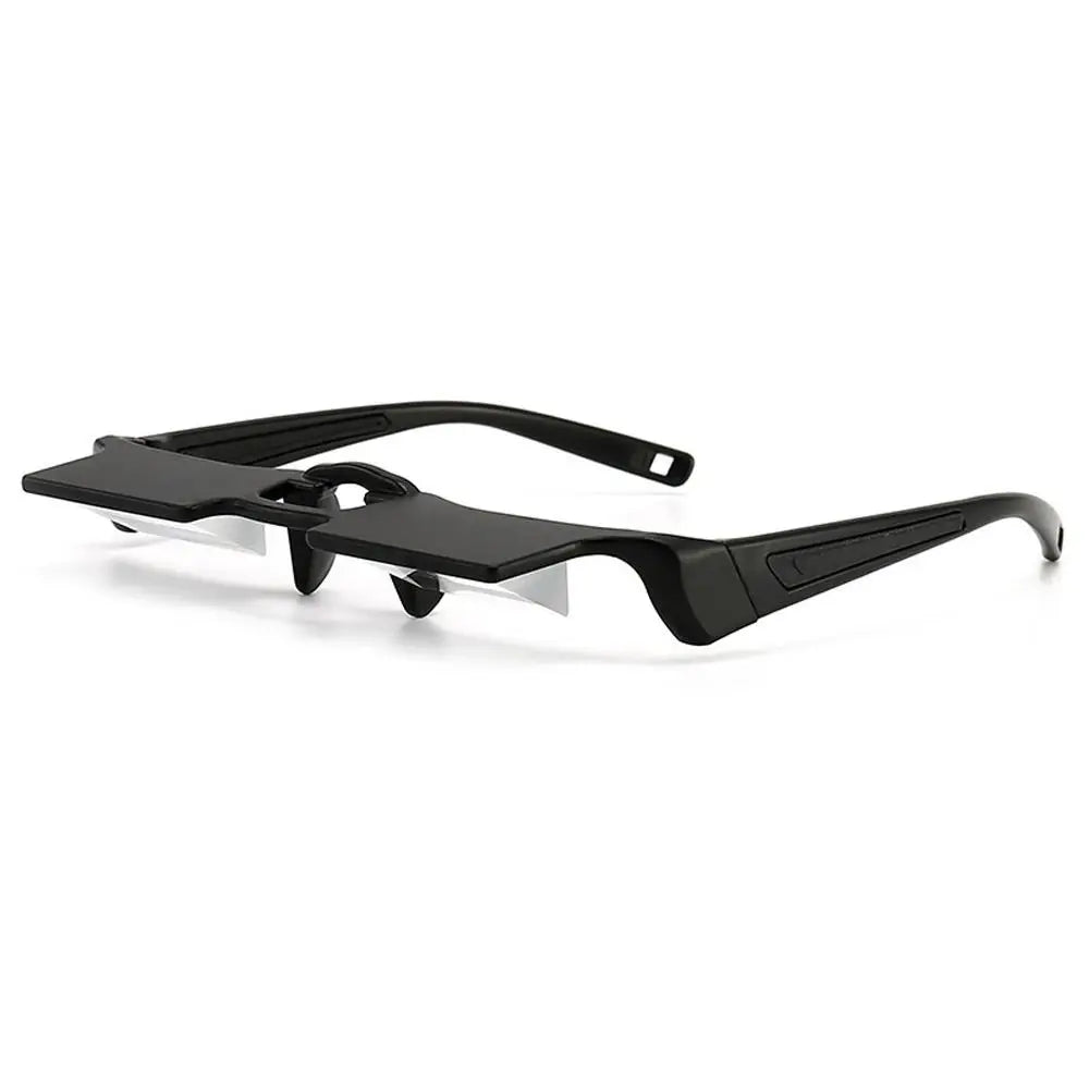 Reading Glasses Mirror Ultra-light Lazy Refractor Glasses Lying Down Watching TV Horizontal Reading Mirror HD Protective Glasses