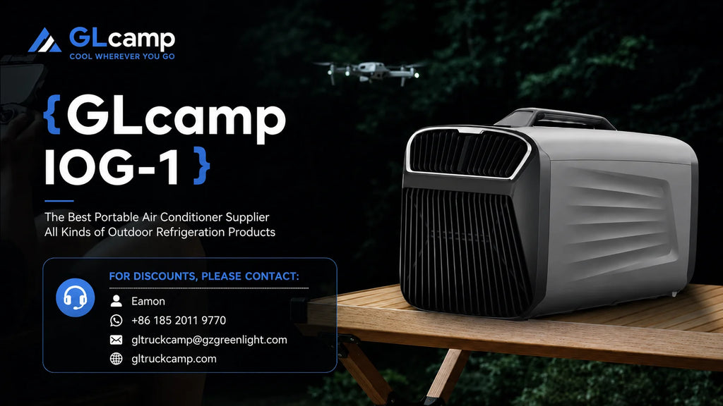 Hot Sale New Portable  Air Conditioner – 5200 BTU  with Power Station Support Great for Camping  RV Travel and Outdoor Use