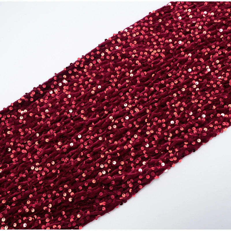 Sexy Sequin Patchwork Scarf Collar Dress Women Fashion Strapless Backless Bodycon Mini Dresses 2026 Lady Party Evening Gown