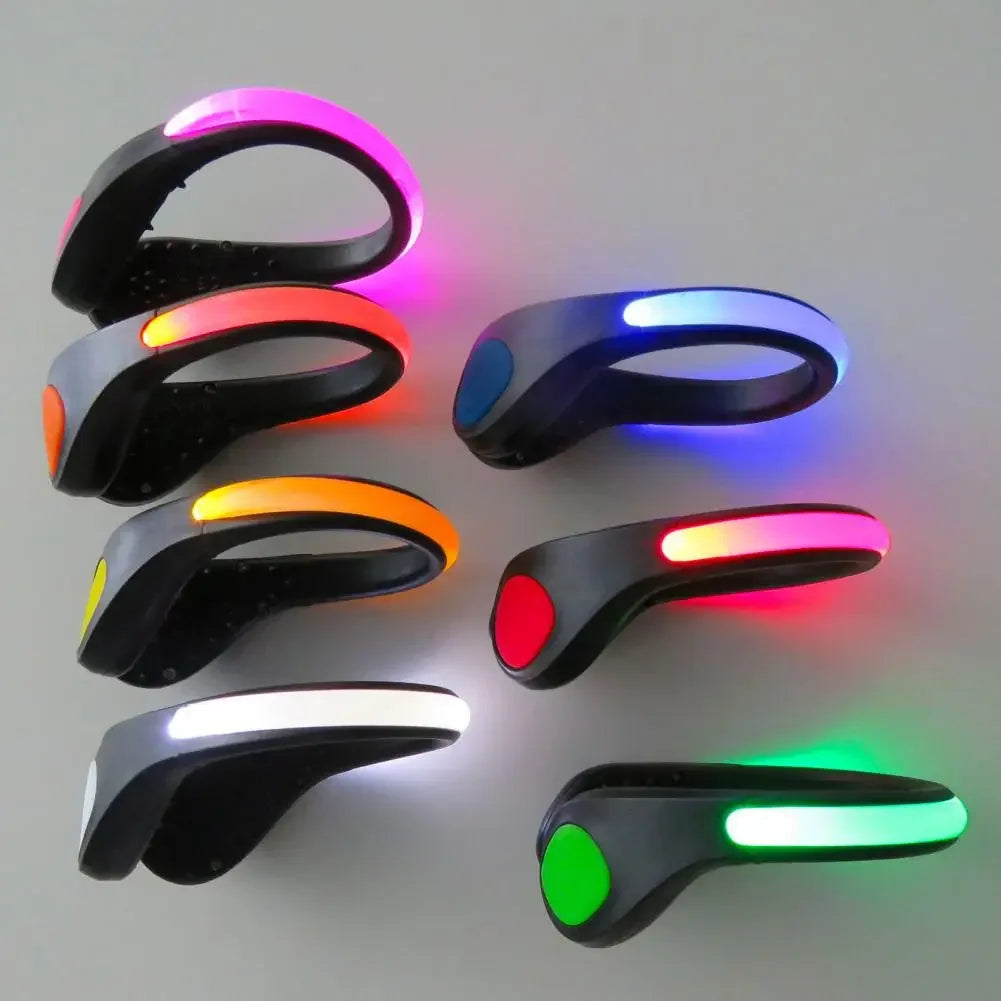 Shoe Clip Lamp Multiple Lighting Modes LED Shoes Light Simple Installation Sports Shoe Light  Night Running Shoe Safety Light