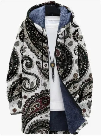 Spring Men's Trend Lapel Chenille Woolen Coat Woolen Coat