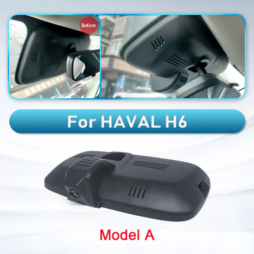 Plug and Play Dash Cam Car DVR UHD Video Recorder Camera For HAVAL H6 H7 F7 F7x H9 H3 DARGO Jolion GWM POER 4K Dashcam USB Port