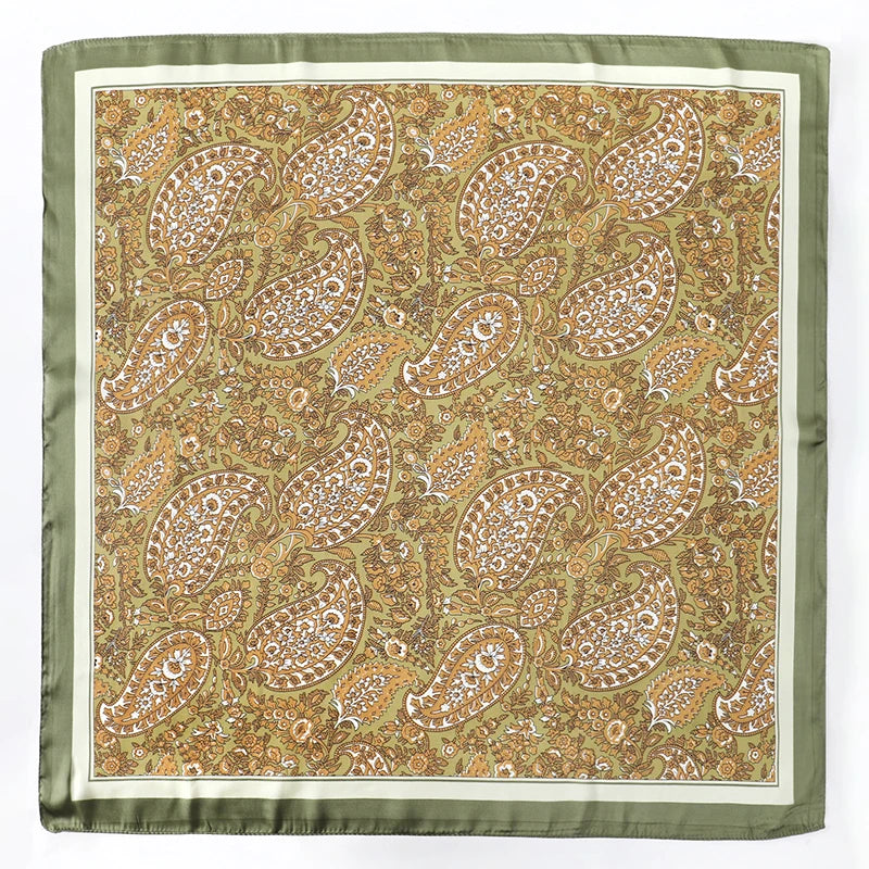 Lady Hair Dot Scarf Female Silk Square Scarves Head Wraps for Women Bandana Fashion Foulard Shawls Female Neckerchief Summer