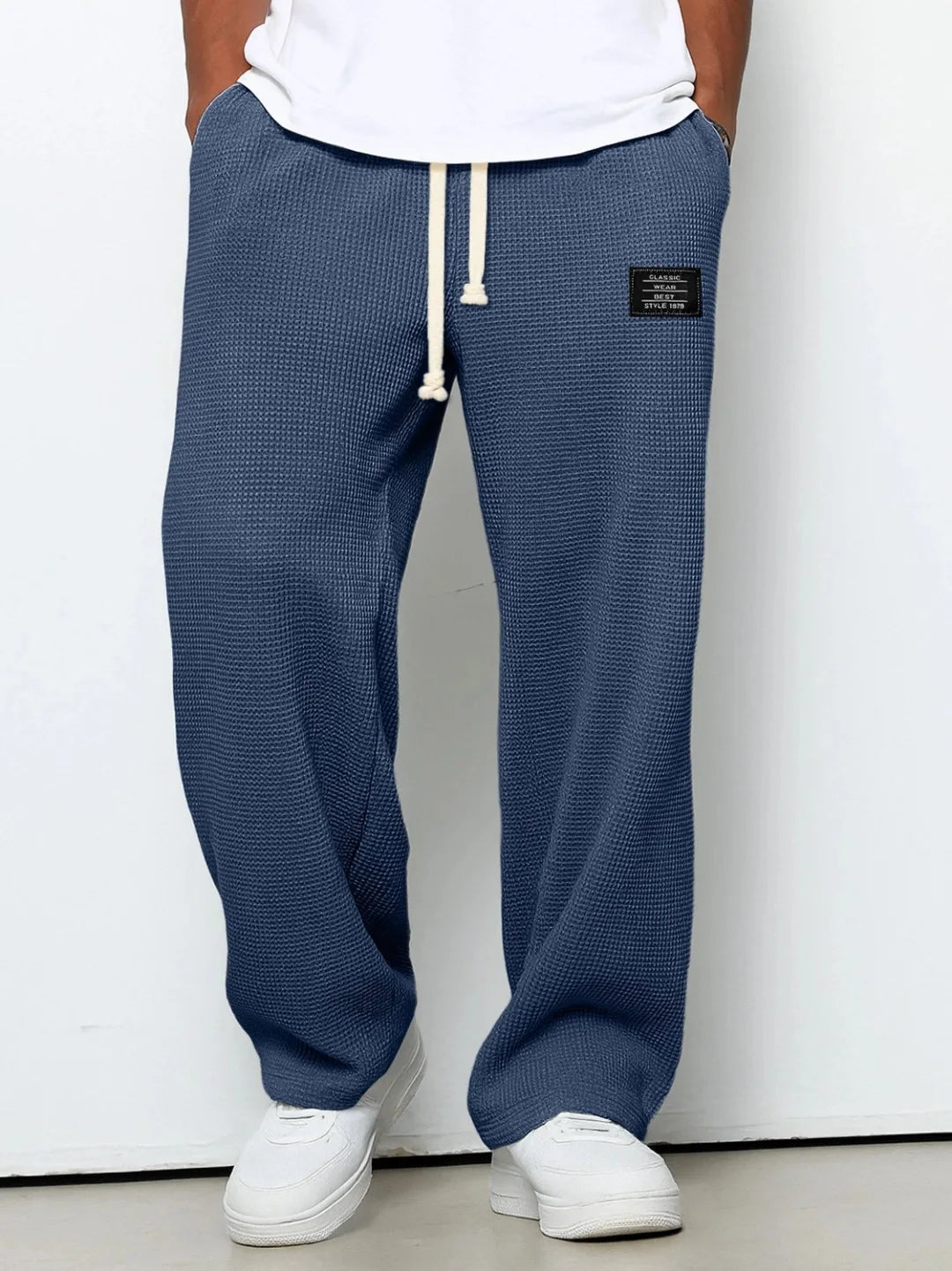 Autumn Winter Warm Motorcycle Jogger Corduroy Pants Men Tech Sweatpants Casual Harem Pants Male Sport Thermal Trousers