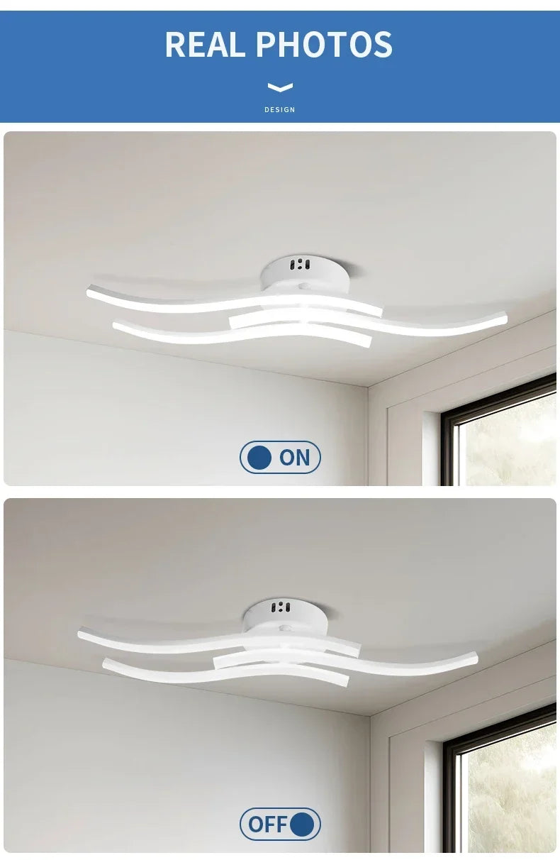 LED Ceiling Light, Dimming Light, Living Room, Bedroom, Dining Room, Corridor, Indoor Home Decoration Lighting