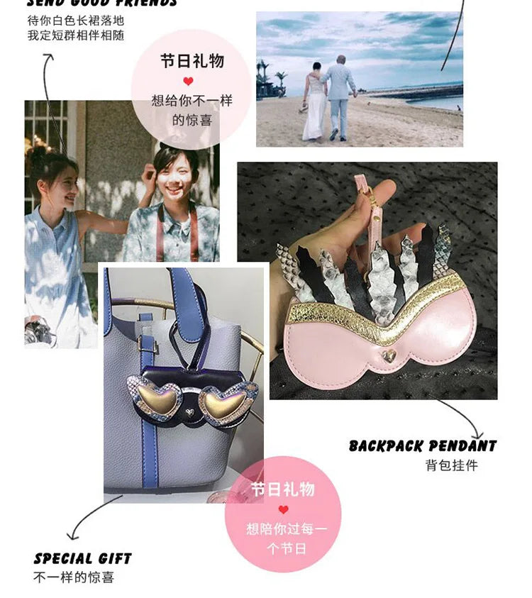 ins cartoon cute glasses case portable men and women sunglasses myopia glasses organizer bag protective sleeve glasses bag charm