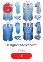 Designer Vest for Men Purple Embroidered Silk Waistcoat Tie Pocket Square Set Wedding Formal Male Suit Party Barry Wang
