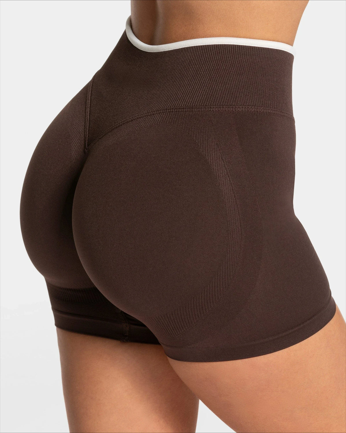 Women White Waist Tight Summer Seamless Sports Shorts High Waist Hip Lifting Yoga Pants Running High Elastic Sport Shorts Female