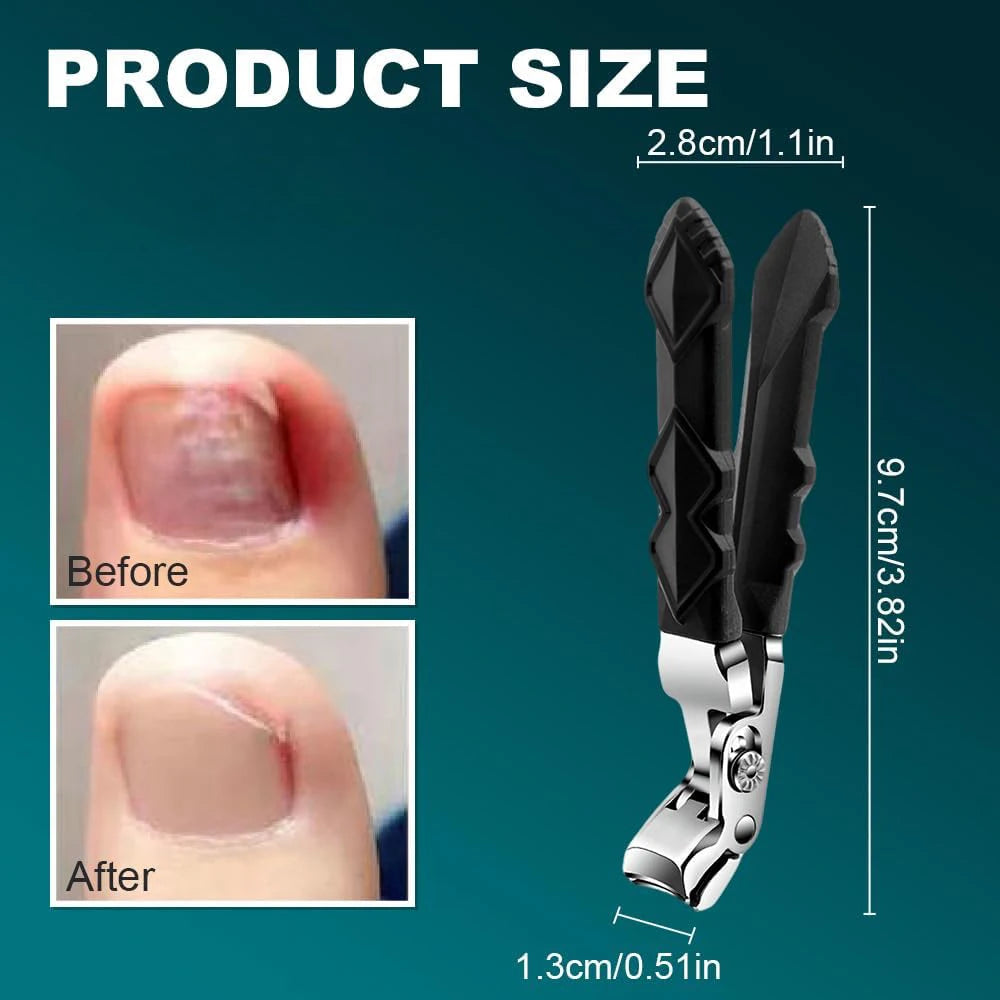 Nail Clippers for Seniors Long Handle Pro Toenail Clippers Senior Nail Clipper for Thick Nails Nail Cutter Trimmer Manicure Tool