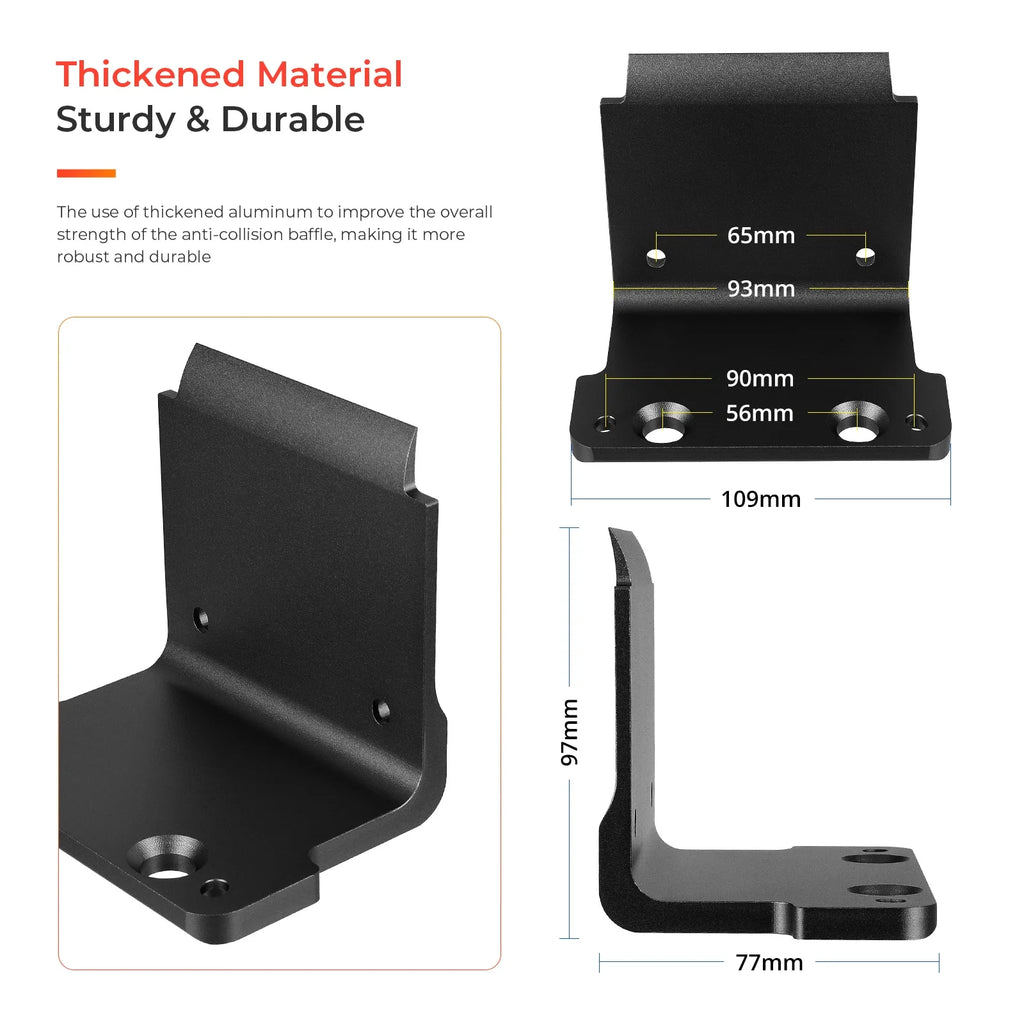 Electric Scooter Anti-Collision Baffle Thickening Fenders Modified Aluminum Parts, For Dualtron Thunder/Victor/Achilles/DT3
