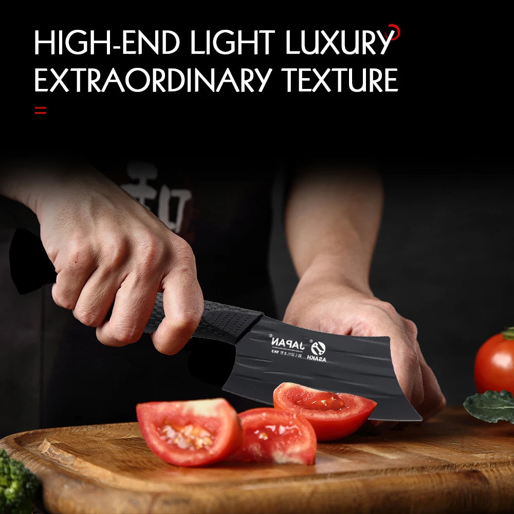 Premium Japanese Stainless Steel Kitchen Knife Professional Chef Sharp Cutting Tool for Meat Vegetables Fruits Kitchen Gadgets