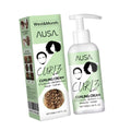 Moisturizing Curly Elastin Mousse 50ml Easy Application Hair Cream for Curly Hair Care Styling