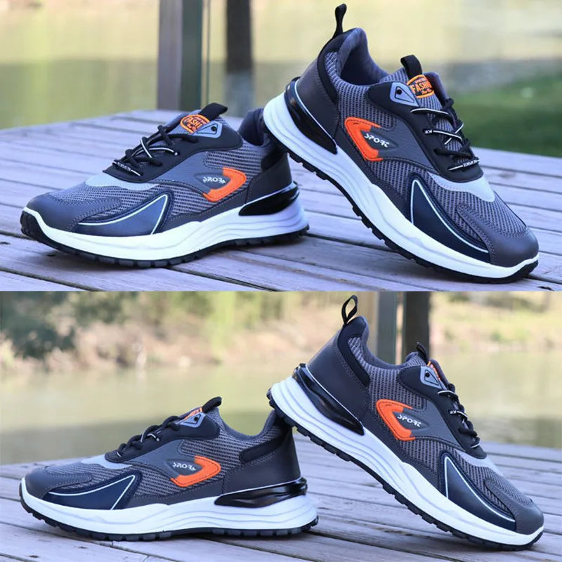Men's Mesh Breathable Sports Shoes Comfortable Running Outdoor Casual New Shoes