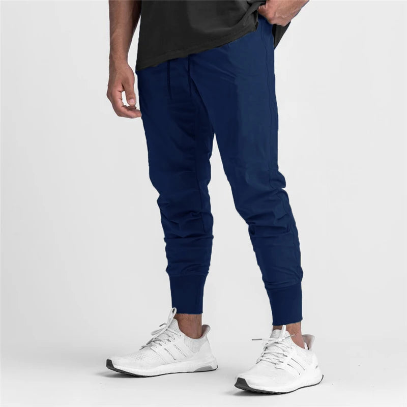 New Brand Summer Mens Gym Joggers Pants Streetwear Sweatpant Sporting Trousers Fitness Bodybuilding Sweat Pants