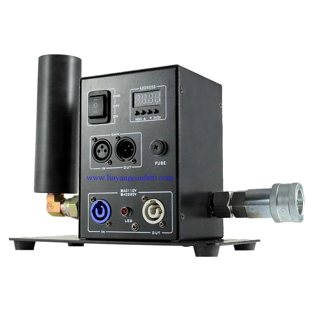 High Power Stage Wedding Effect CO2 Jet Machine 100W DMX512 Control CO2 Smoke Machine Co2 Effect Fog Smoke for Event Party Club