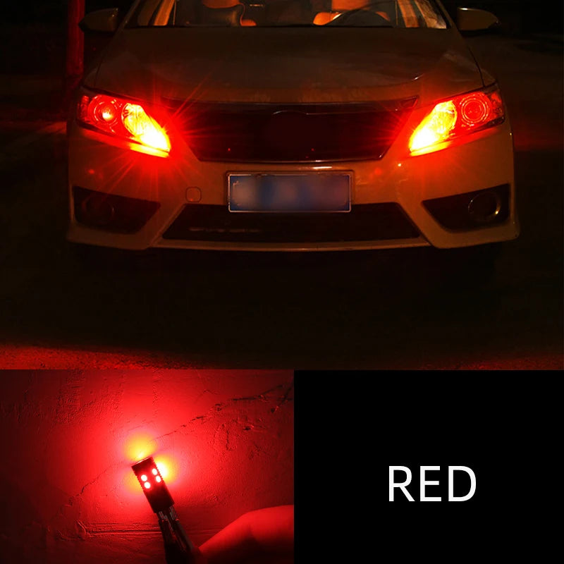 2×T10 W5W LED Clearance Parking Side Marker Lights Bulbs No Error For Suzuki Alto Baleno Celerio Grand Vitara Ignis 1/2/3 Jimny