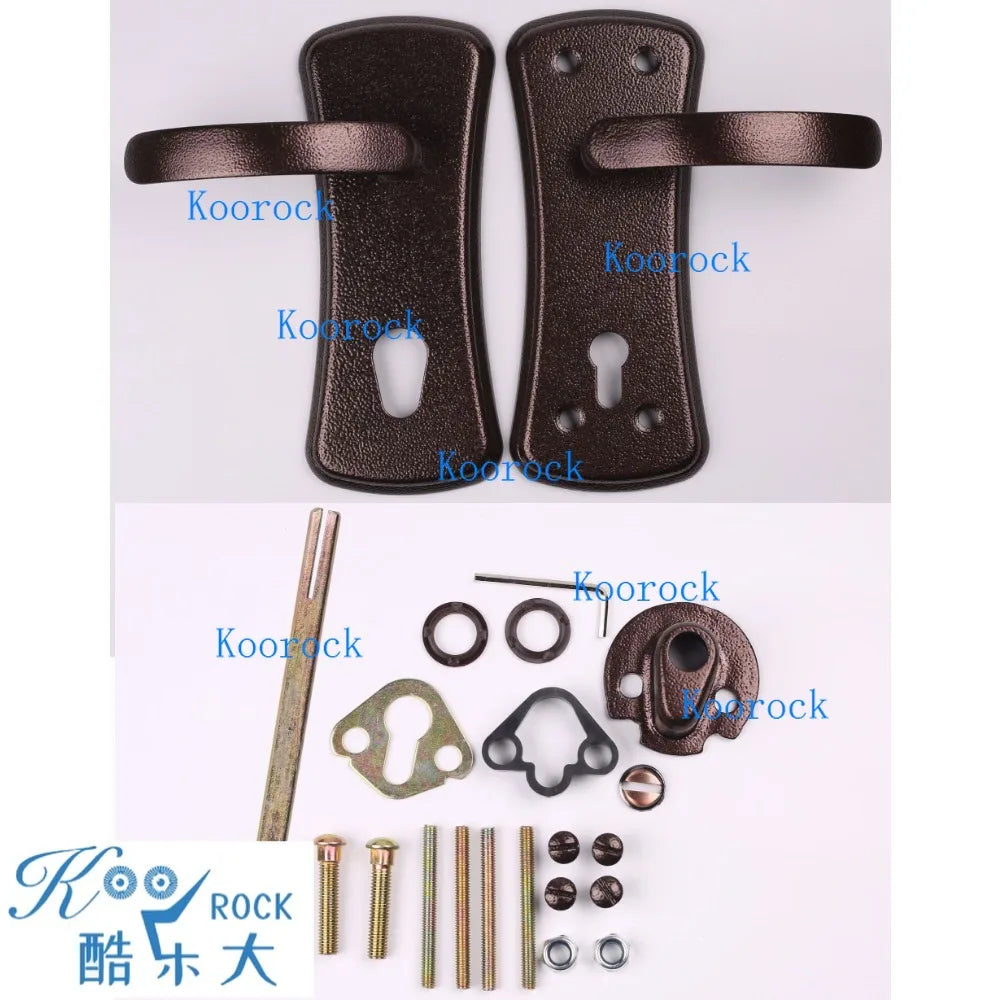 High Security Stainless Steel Israeli Lock and Handle with Four-way Locking box Design - 9065 lock body