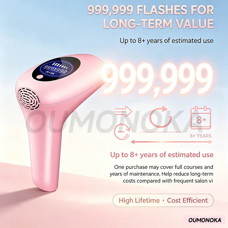 IPL Permanent Laser Epilator  Beauty Women's Shaver Bikini Care Appliances Facial Massage Photoepilator Choice Laser Hair Remova