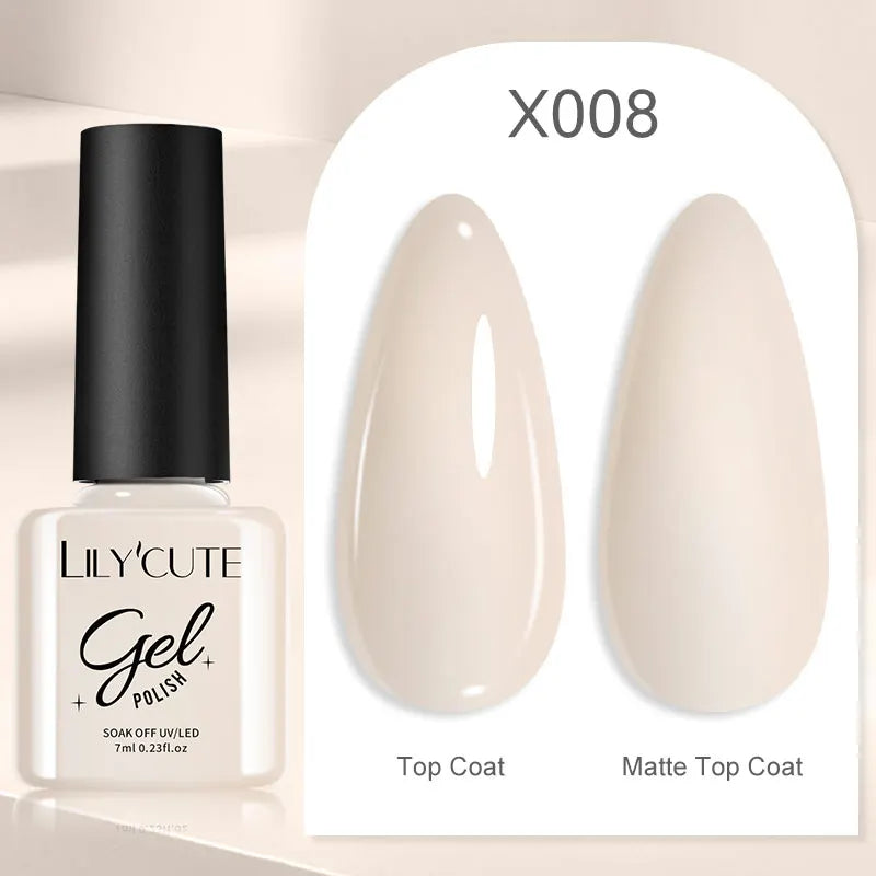 LILYCUTE 7ml Gold Coffee Cat Magnetic Gel Nail Polish Autumn Winter Nails Ultra Shine Moonlight Semi Permanent UV Gel Soak Off