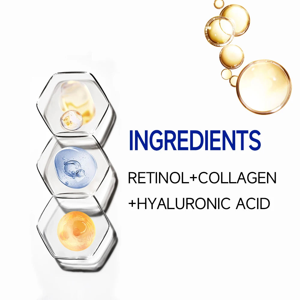 Retinol & Collagen Neck Cream Stick Eliminate Neck Fine Lines Deeply Hydrate Firming Tightening Nourishing Care Cream Stick
