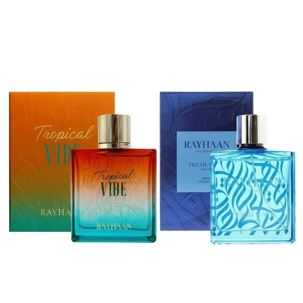 Jungle Vibe Tropical Vibe Pacific Aura Aloha Fresh Wave Men Eau de Parfum Long Lasting Spray Fragrance For Him Scent