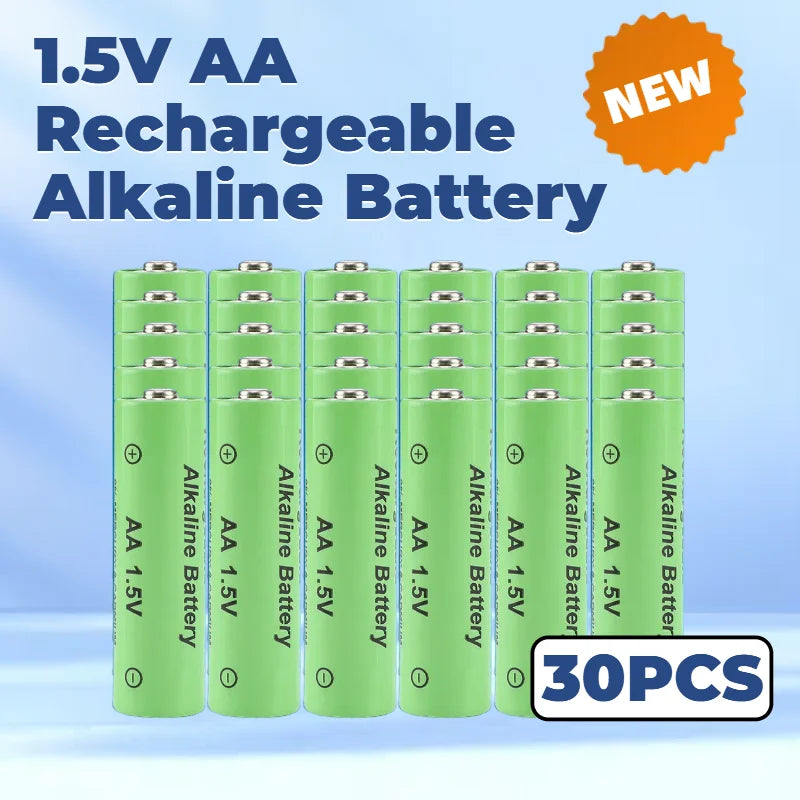 1.5V AA 3000mAh High Capacity Rechargeable Batteries Long Lasting for Toy Camera Remote Flashlight Wireless Mouse