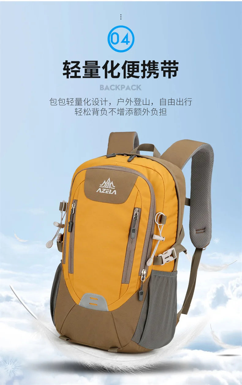 Outdoor Hiking Backpack for Women and Men Nylon Waterproof Travel Backpacks High Quality Mountaineering Camping Sports Bag