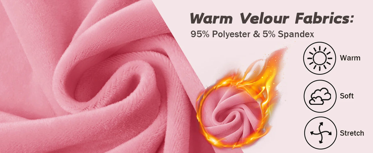 TACVASEN Winter Velvet Pants Womens Drawstring Elastic Waist Fleece Pants Workout Lounge Yoga Velour Pants Sweatpants Jogger