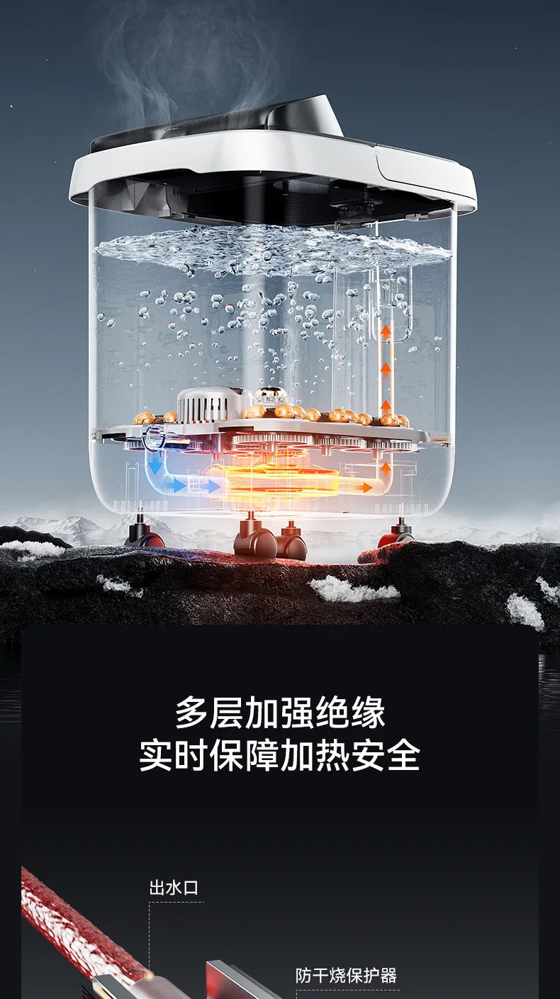 Electric foot bath tub, foot soaking tub, constant temperature heating, household automatic  washing tub,  bath device