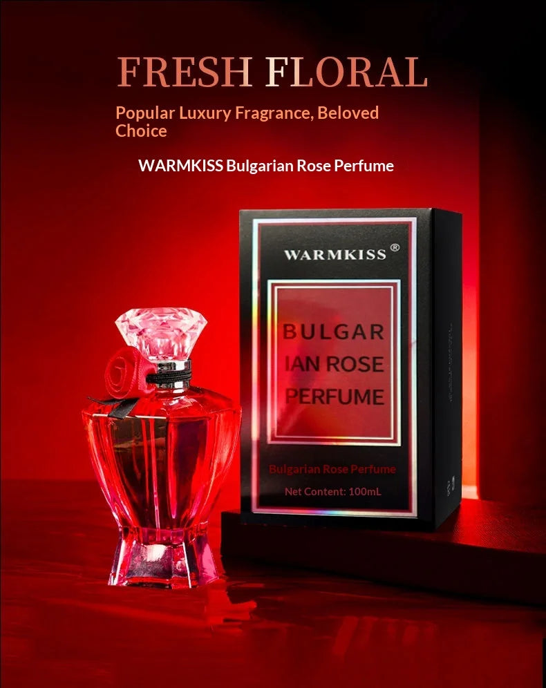 100ML Brand Perfume Musk Women Perfume Spray Long Lasting Rose Floral Fruity Light Fragrance Gentle Romance Gift